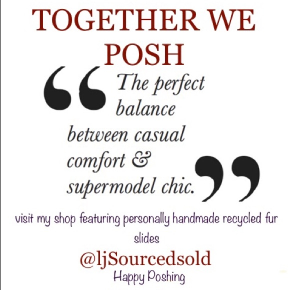 TOGETHER WE POSH TOGETHER WE SLAY